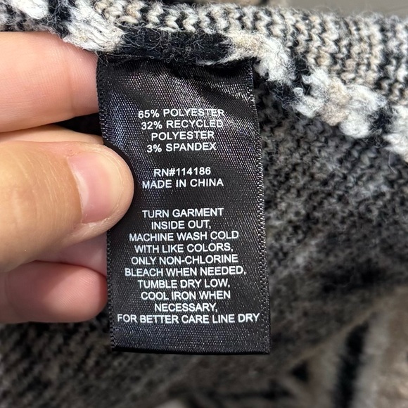 Frye Womens' Southwestern Patterned Jacquard Cardigan Size Small - Picture 8 of 11